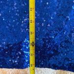 Christina Wu NWT  Celebration Sequin Bridesmaid Dress Royal Blue Size 22 Photo 13