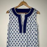 Cabana Life x Talbots Amalfi Coast UPF 50+ Tunic Dress Size Medium Blue Photo 2