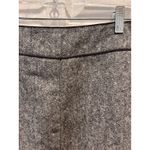 H&M Womens Wool Blend Tweed Skirt Sz 14 Gray Black Career Business Casual Lined Photo 5