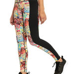 Black Milk Vintage Looney Tunes High Waisted Ninja Leggings Womens Medium Photo 0