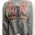 Romeo + Juliet Couture NWT Embroidered Open Jacket Photo 2