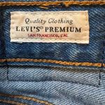 Levi's Levi’s Ribcage Pleated Denim Jean Shorts 26 High Waist Rise Minimalist Retro 90s Photo 2