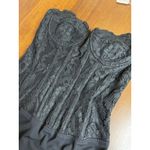 Bardot  Oskar Bodysuit Orchid in Black X-Small New Womens Strapless Corset Top Photo 6