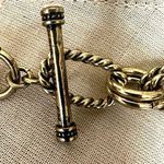 Heidi Daus “Chinoise Chic” Reversible Pendant Necklace – Swarovski Crystals & Bo Gold Photo 5