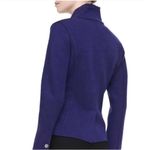 Eileen Fisher Double knit Felt Wool Military Style Blazer size Large Photo 1