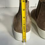 Vince  Suede Warren Chelsea Boots Taupe Water Repellent Women US 9 EUR 39 Photo 3