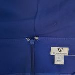 Worthington Skirt. Royal Blue. Zip Up Back. Stretch Waist. Size 14 Photo 3