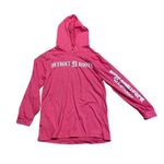 Detroit tigers pink out the park shirt with hood size medium Photo 0