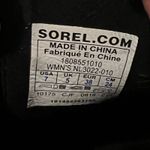 Sorel  Joan of Arctic Wedge II Boots Womens 7 Black Suede Lace-Up Ankle Outdoor Photo 12