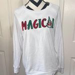 Disney  White 'Magical' Graphic Sweatshirt Photo 0