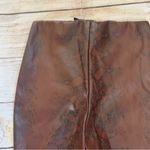 Nasty Gal faux leather snake print size 4 leggings NWT Pull On Pants Photo 6