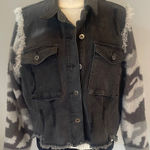 Vintage Havana Stylish Black and Gray Women's Jacket Photo 0