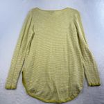Eileen Fisher  PS Petite Tunic Sweater Top Linen Striped Knit Long Sleeve Shirt Photo 8