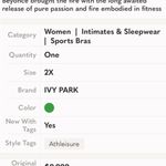 Ivy Park SALE•Blue Adidas x Monogram SportsBra Photo 10