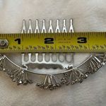 Rhinestone Hair Comb Event Accessory Silver Photo 1