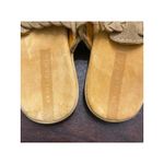 Oliberté Suede Braided Strap Thong Sandals Sze Womens 37(6.5/7) Beige Fair Trade Tan Photo 2