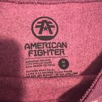 American Fighter  Graphic Tee American Flag Short‎ Sleeve Top Size M Photo 2