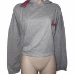 Boohoo Barbie grey hoodie with pink details Photo 0