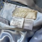 Vintage Y2K Stephen Yearick cornflower blue + silver gown with jacket Size XL Photo 12