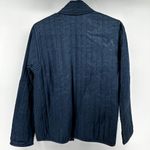 Aritzia Golden TNA Harmon Kimono Open Jacket Quilted Night Navy Tonal Mura S Photo 4