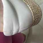 Vince  Wilden white leather slip-on espadrille platform sneaker 38.5 8.5 worn 3x Photo 4