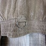 Abandon Size Medium Italian Shine Coated Leather In a Caramel Color w/Pockets Tan Photo 15