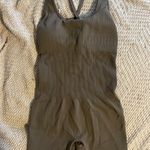 AUROLA Seamless Romper Brown Size XS Photo 1