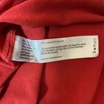 Eileen Fisher  Top‎ Small  Stretch Viscose Jersey Round Neck Long Sleeve Red Photo 5