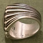 Gucci Interlocking G 20MM Silver 925 Ring Photo 3