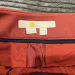 Boden Pants Womens Burnt Orange Straight Twill Office Preppy Trousers Slacks 4R Size 4 Photo 5