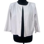 Philosophy NWT P XL Bolero Open Front Cardigan Jacket Cropped Light Blazer Women Photo 0