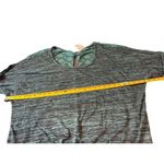 belle du jour Green Jersey Knit All Crochet Back 3x 3/4 Sleeve Top Photo 6