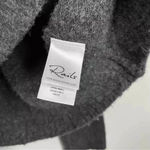 Rails Cashmere Wool Blend Amelia Lace Up Sweater Charcoal Grey Size XS Photo 5