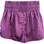 Free People FP Movement The Way Home Running Shorts Purple Magenta Size Medium Photo 2