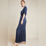 Maeve  by Anthropologie Midnight Blue Jumpsuit NWT Photo 3