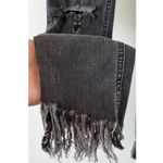 Free People Washed Black Great Heights Frayed Ankle Skinny Jeans Size 25 Photo 1