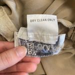 Gary Fabrikant‎ Vintage Silk Beaded Blouse Womens Size 8 Brown White Photo 5