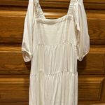 Shinestar Women’s Off the Shoulder White Dress, XS Photo 1