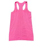 Lululemon  Swiftly Tech Racerback Tank Top Size 2 Heathered Neon Pink Gym Workout Photo 1