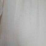 Evereve  ROAN + RYAN WHITE 100% SLUB COTTON BOHEMIAN PRAIRIE LAGENLOOK BLOUSE XS Photo 8