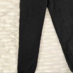 Good American Black High Waisted Jogger Slim Drawstring Sweatpants Sz 1 / S Photo 6