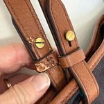 Fossil  Origami Llama Stylish Black and Green Tote Bag Purse Photo 1