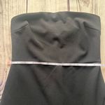 Lulus  black strapless ruffle maxi dress Photo 8