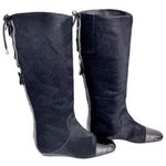 Migliorini Black Pony Hair Croc Photo 0