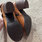American Eagle  Chestnut Brown Heeled Boots Booties Women's Size 8 Strappy Photo 8