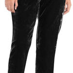 J.Crew NEW  Velvet Pants Womens 2 Black Pull On Crop Ankle H2684 Photo 0
