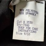 90s Vintage Maurices Sz 9/10 Womens Long Black Velvet Rhinestone Maxi Dress Prom Photo 6