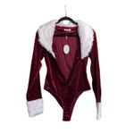 Avidlove Santa Bodysuit Zip Front Sexy Christmas L Photo 1