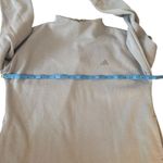 Adidas Sweatshirt Dress Mock Neck Long Sleeve Tunic Athleisure L Photo 2