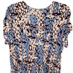 Modcloth Novelty Giraffe Print Fit & Flare Surplice Neck Midi Dress Size XL Photo 4